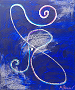 Ponsisme. Понсизм-147 (Портрет Души галактуса Легкий Ветер(Цин Фен)(Китайские Кракелюрные) 40х50 см, холст, сусальное серебро, акрил, перламутровая втирка, жемчуг натуральный 06.09.25