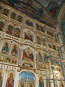 Реставрационные работы по золочению художественного резного убранства иконостаса Собора Успения Божией Матери в г. Атырау (Казахстан). 2011 г.