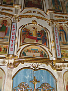 Реставрационные работы по золочению художественного резного убранства иконостаса Собора Успения Божией Матери в г. Атырау (Казахстан). 2011 г. 