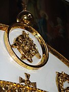 Реставрационные работы по золочению художественного резного убранства иконостаса Собора Успения Божией Матери в г. Атырау (Казахстан). 2011 г. 