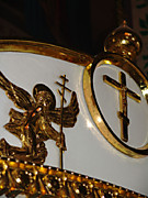 Реставрационные работы по золочению художественного резного убранства иконостаса Собора Успения Божией Матери в г. Атырау (Казахстан). 2011 г. 