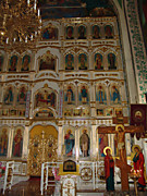 Реставрационные работы по золочению художественного резного убранства иконостаса Собора Успения Божией Матери в г. Атырау (Казахстан). 2011 г.