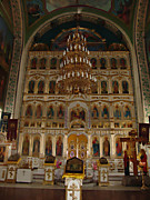 Реставрационные работы по золочению художественного резного убранства иконостаса Собора Успения Божией Матери в г. Атырау (Казахстан). 2011 г. 