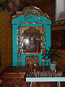 Реставрационные работы по золочению художественного резного убранства иконостаса Храма Христа Спасителя в г. Уральск (Казахстан). 2009 г.