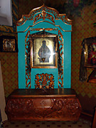 Реставрационные работы по золочению художественного резного убранства иконостаса Храма Христа Спасителя в г. Уральск (Казахстан). 2009 г.