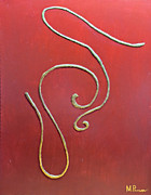 Ponsisme. Понсизм-102 (Портрет Души галактуса Делаклидо)(Мексиканские золотоглиняные) 30х40 см,  холст, сусальное золото( Златовест), глина болюс армянская, 11.05.25