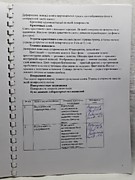 Страница из Паспорта реставрации иконы